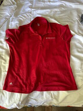 Raytheon RTX Adidas Prime Green Red Polo Shirt 2XL